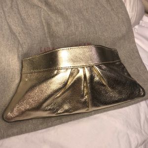 Lauren Merkin Gold Clutch